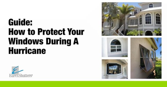 how-to-protect-windows-during-hurricane How to protect windows during a hurricane with images of different hurricane shutters