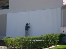 accordion shutter installation