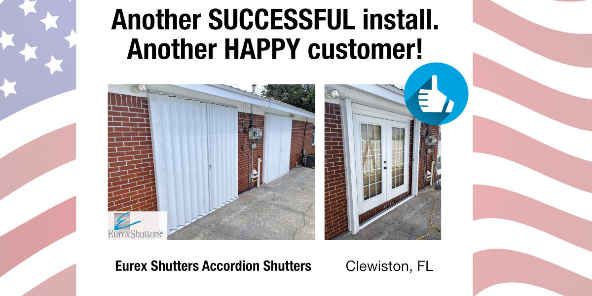 accordion shutter install clewiston fl