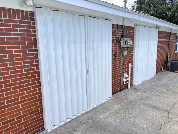 storm shutters on clewiston home