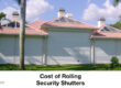 rolling security shutters on home in southwest florida 2025