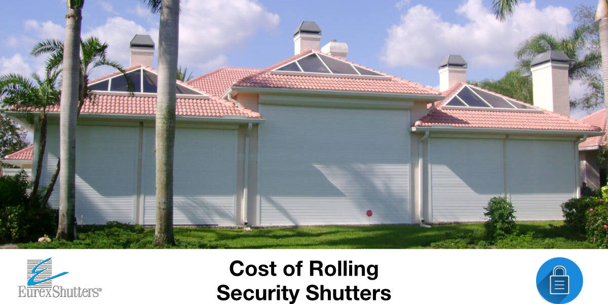 rolling security shutters on home in southwest florida 2025
