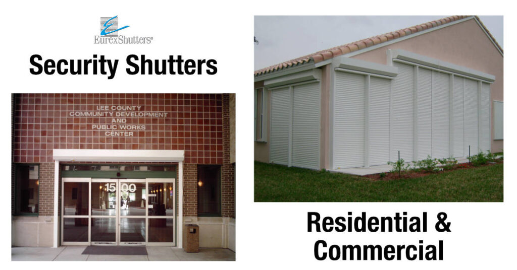 Residential and commercial security shutters