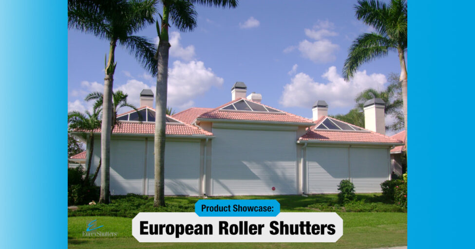 european-roller-shutters European style roller shutters on home in SW Florida