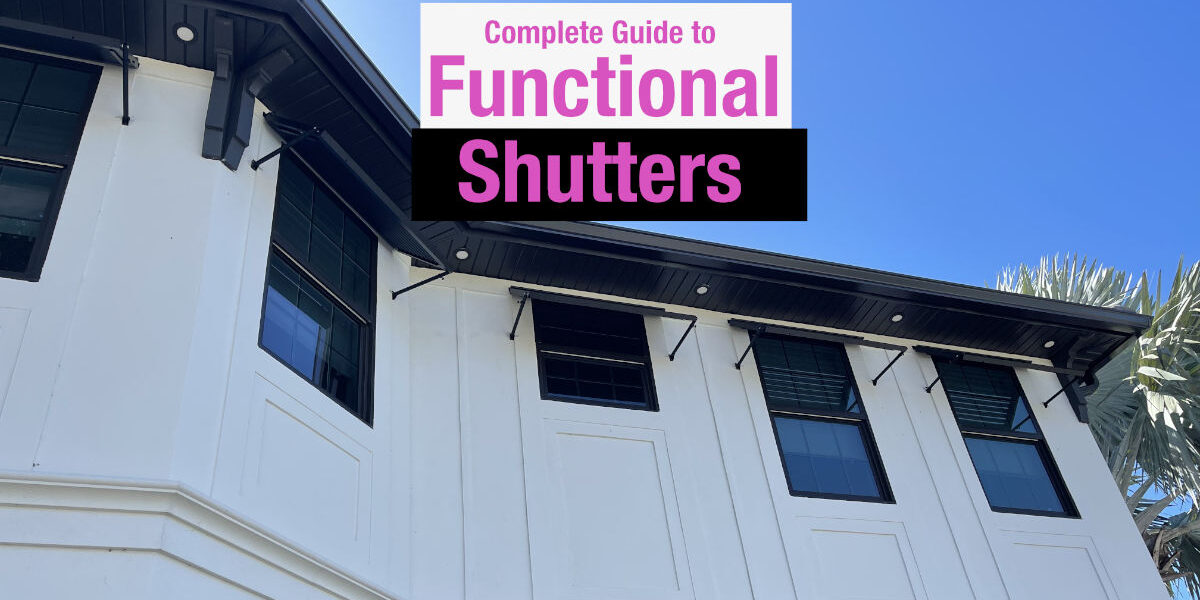 functional shutters guide