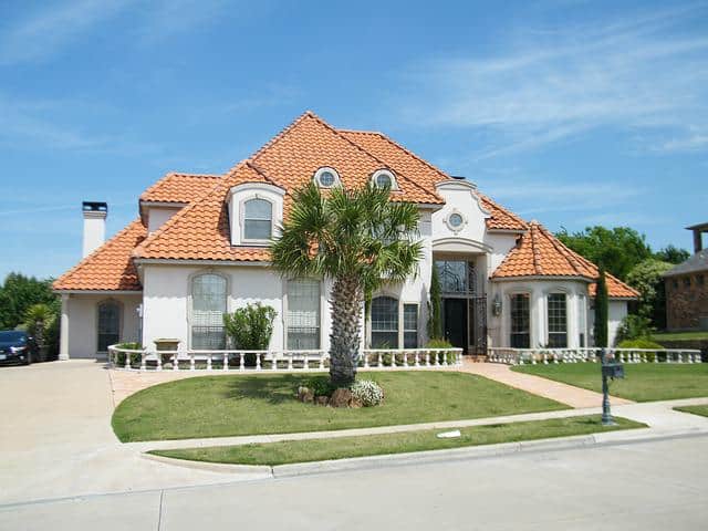 traditional, mediterranean style home