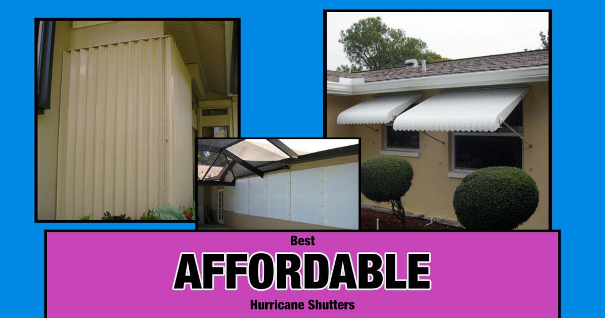 Affordable Hurricane Shutters: Best Options For Your FL Home
