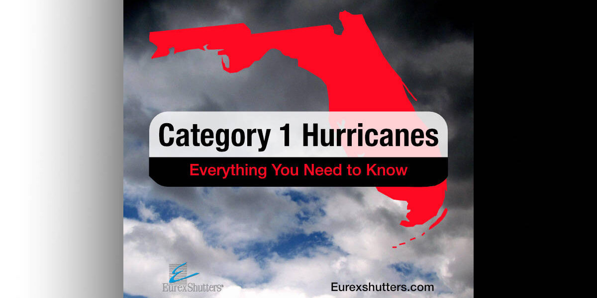 category 1 hurricane what is it