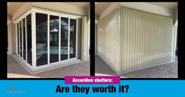 are accordion shutters worth it