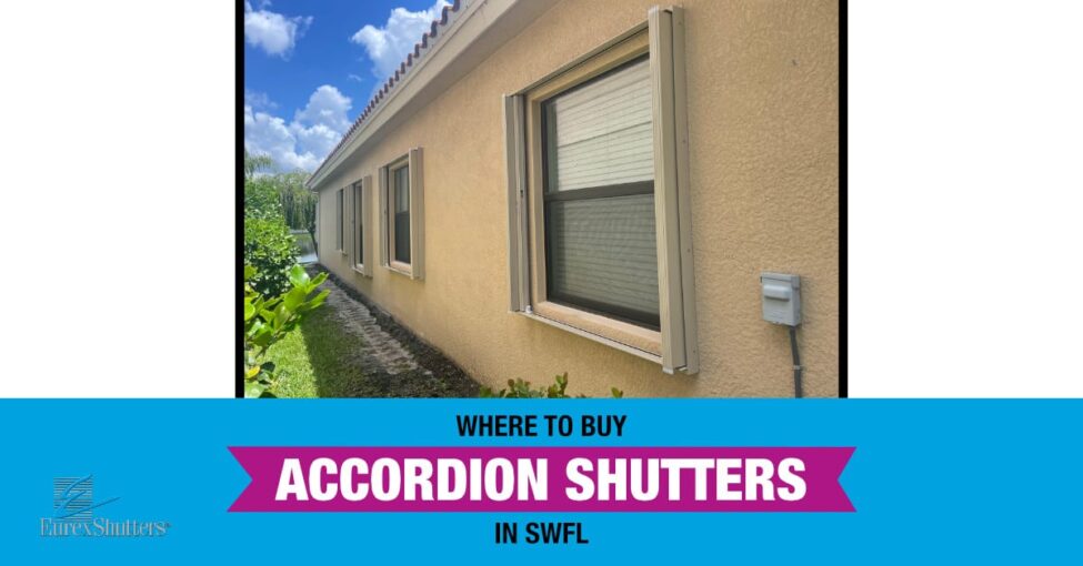 where to buy accordion shutters southwest florida