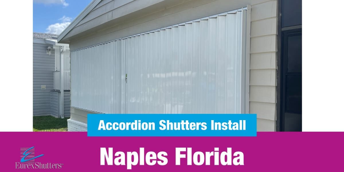 Accordion Shutters Installation in Naples FL