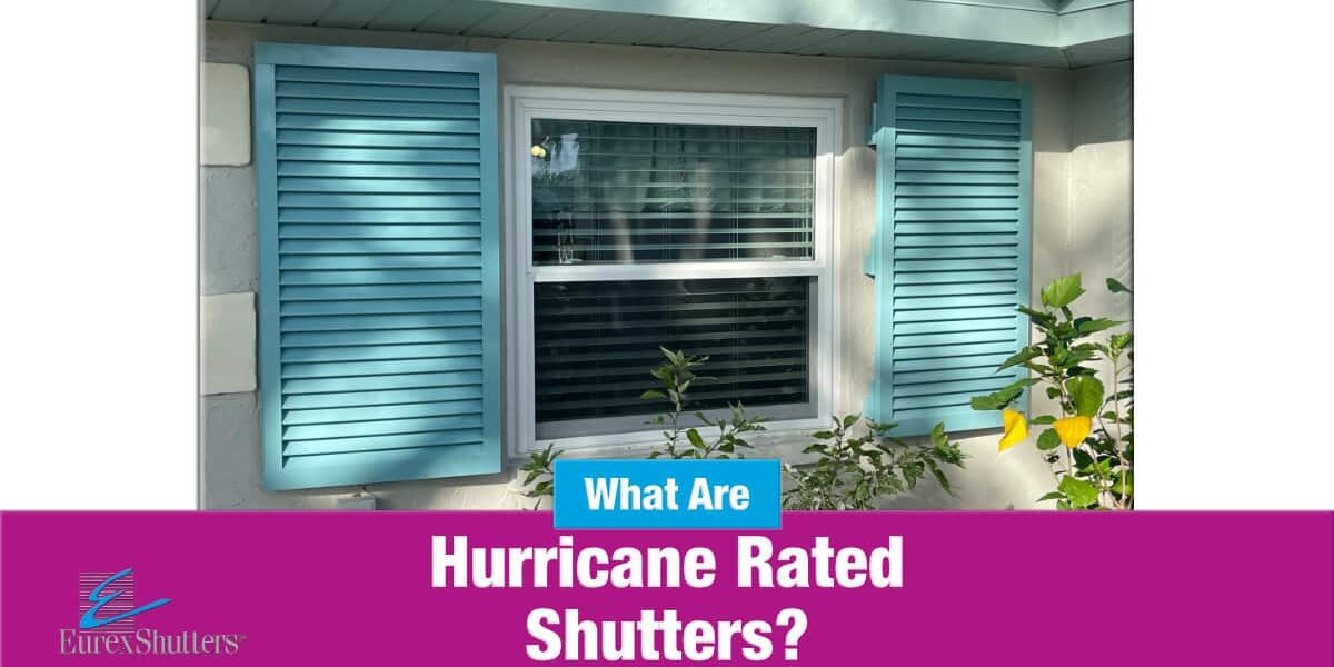 what-are-hurricane-rated-shutters Image of colonial shutters on windows with text What are hurricane rated shutters?