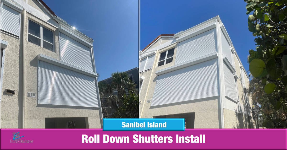 Roll Down Shutters Installation Sanibel FL