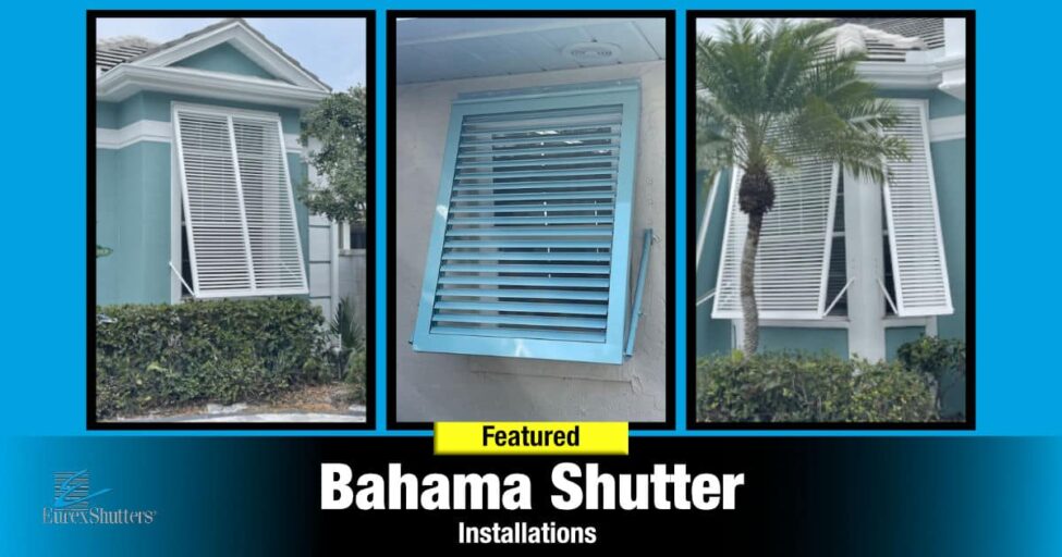 Featured bahama shutter installations in Southwest Florida