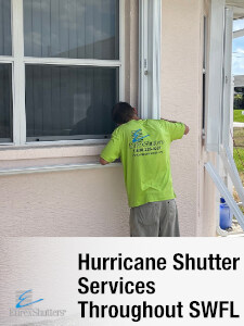 Hurricane shutter services by Eurex Shutters