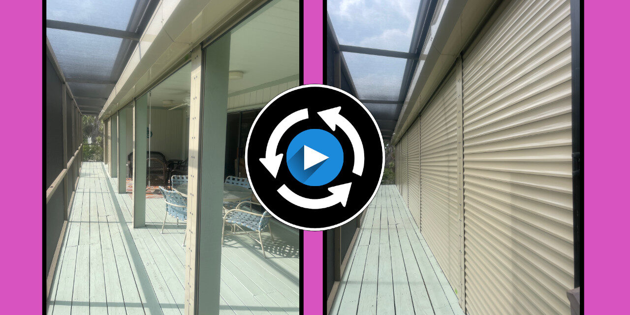 Rolling Shutters - Open and Close Demonstration Video