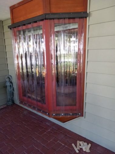 Clear storm panels