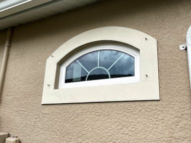 a half circle impact window