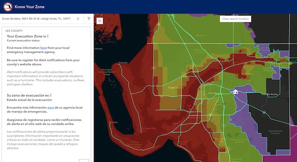 Know Your Zone screenshot example