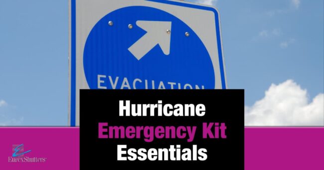 Hurricane emergency kit essentials