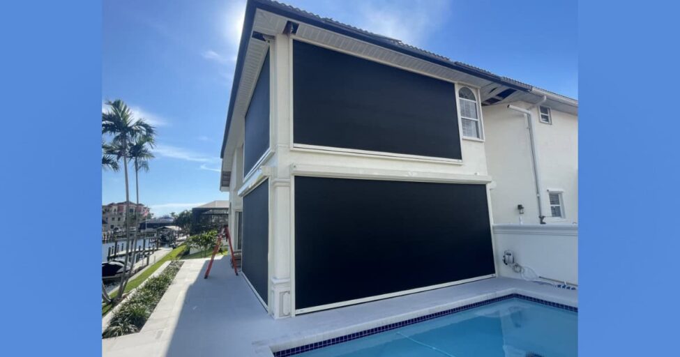 hurricane shutters make home
