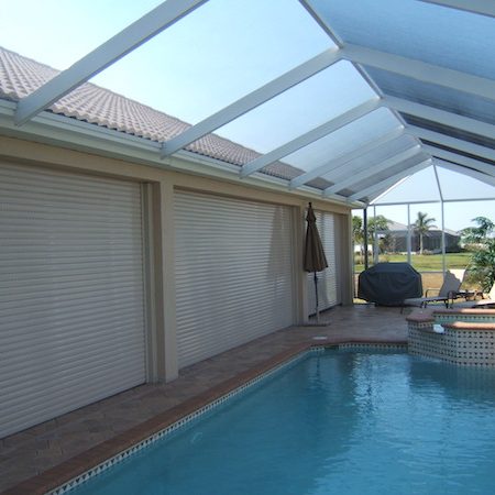 Hurricane shutters