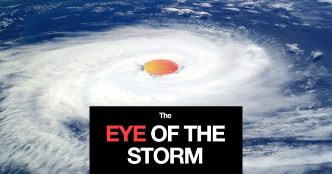 Eye of the Storm Hurricane and Eye Wall