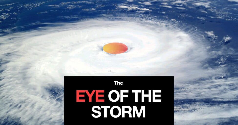 Eye of the Storm Hurricane and Eye Wall