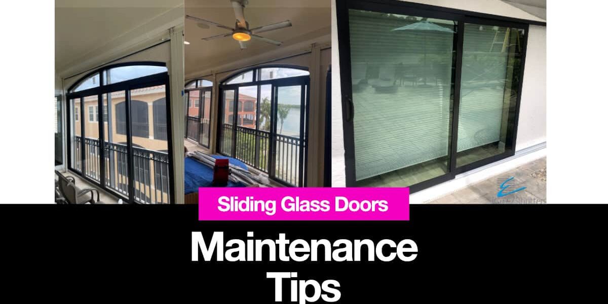 Sliding glass doors maintenance tips