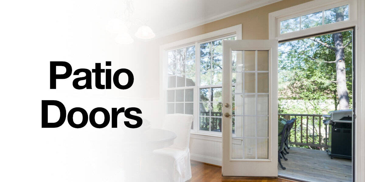 Patio entry door overview