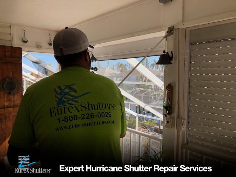 Expert hurricane shutter repair services