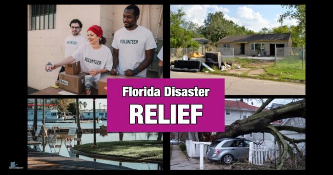 Florida disaster relief guide for help after a natural disaster