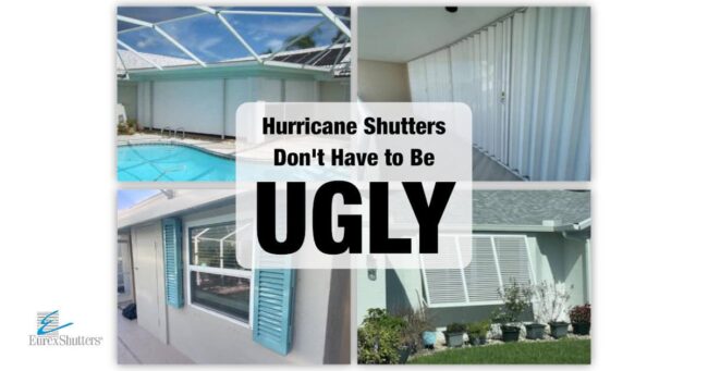 Hurricane shutters do not have to be ugly