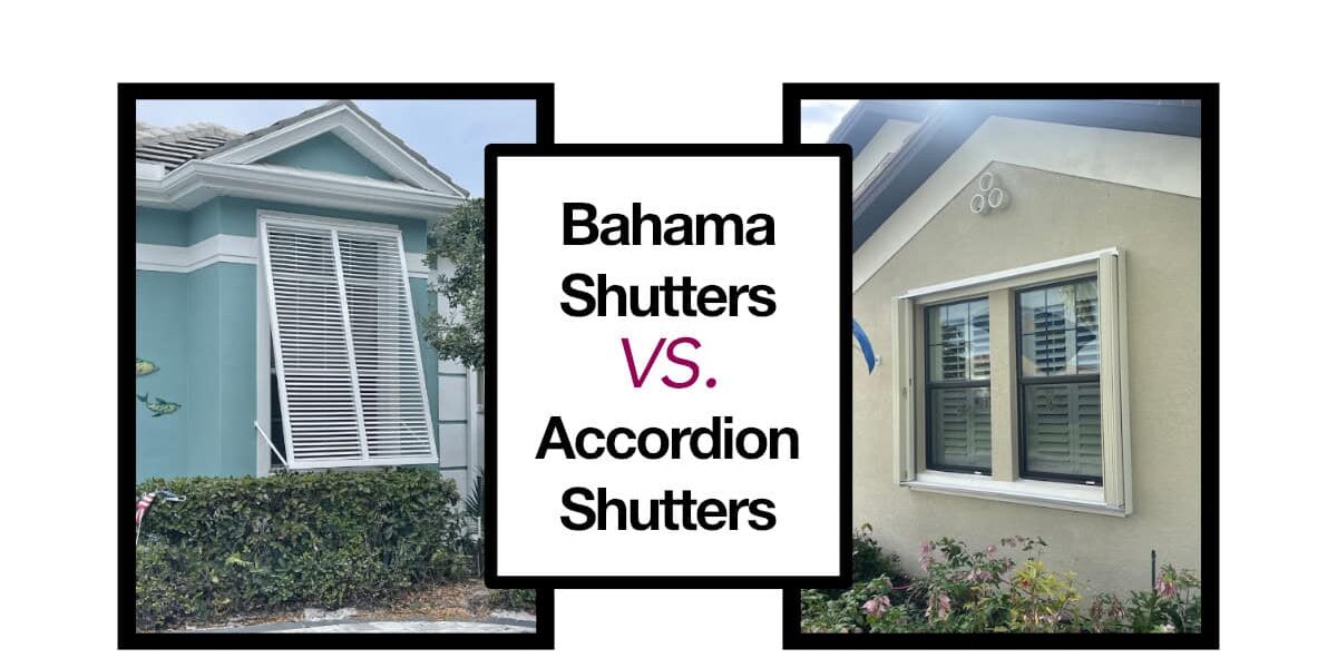 Bahama shutters vs accordion shutters