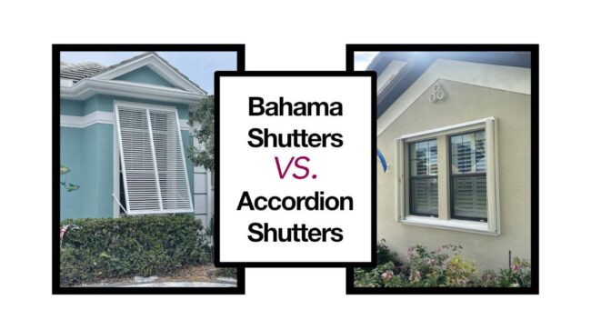Bahama shutters vs accordion shutters