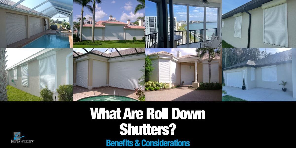 What are roll down shutters?