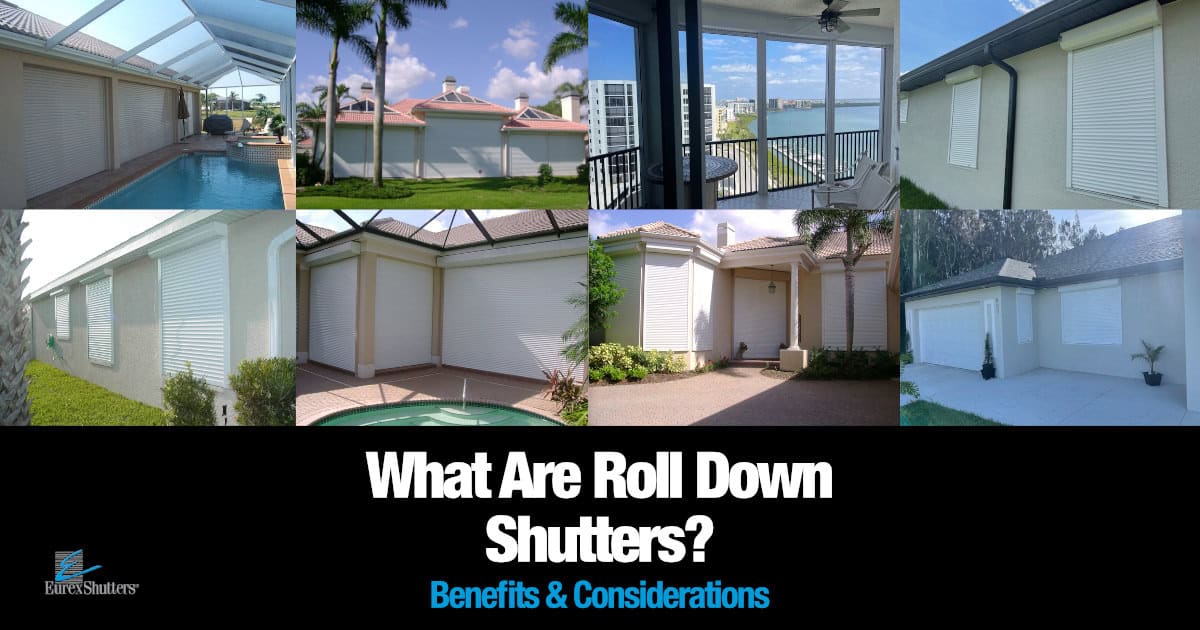What Are Roll Down Shutters: Benefits and Considerations