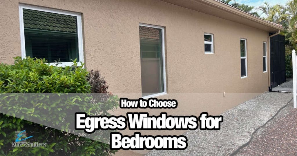 Egress windows for bedroom