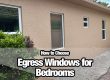 Egress windows for bedroom