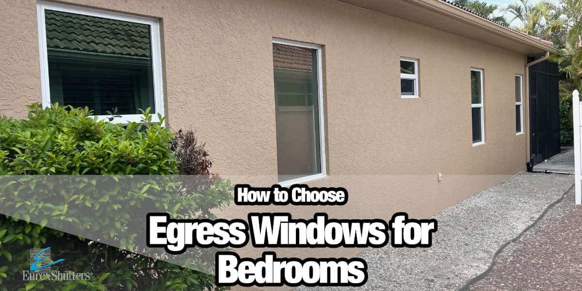 Egress windows for bedroom
