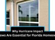 Why Hurricane Impact Windows Are Essential for Florida Homeowners