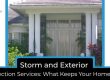 storm and exterior protection service